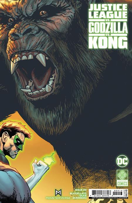 Justice League Vs Godzilla Vs Kong #4 Final Printing DC Comics Comic Book