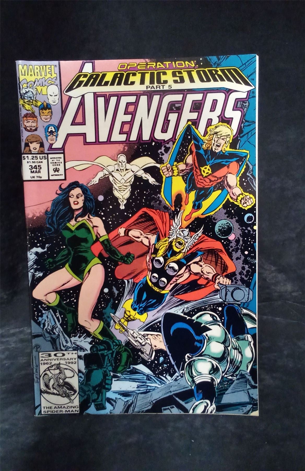 The Avengers #345 1992 Marvel Comics Comic Book