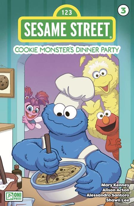 Sesame Street #3 (of 4) Cvr A Alison Acton Oni Press Comic Book