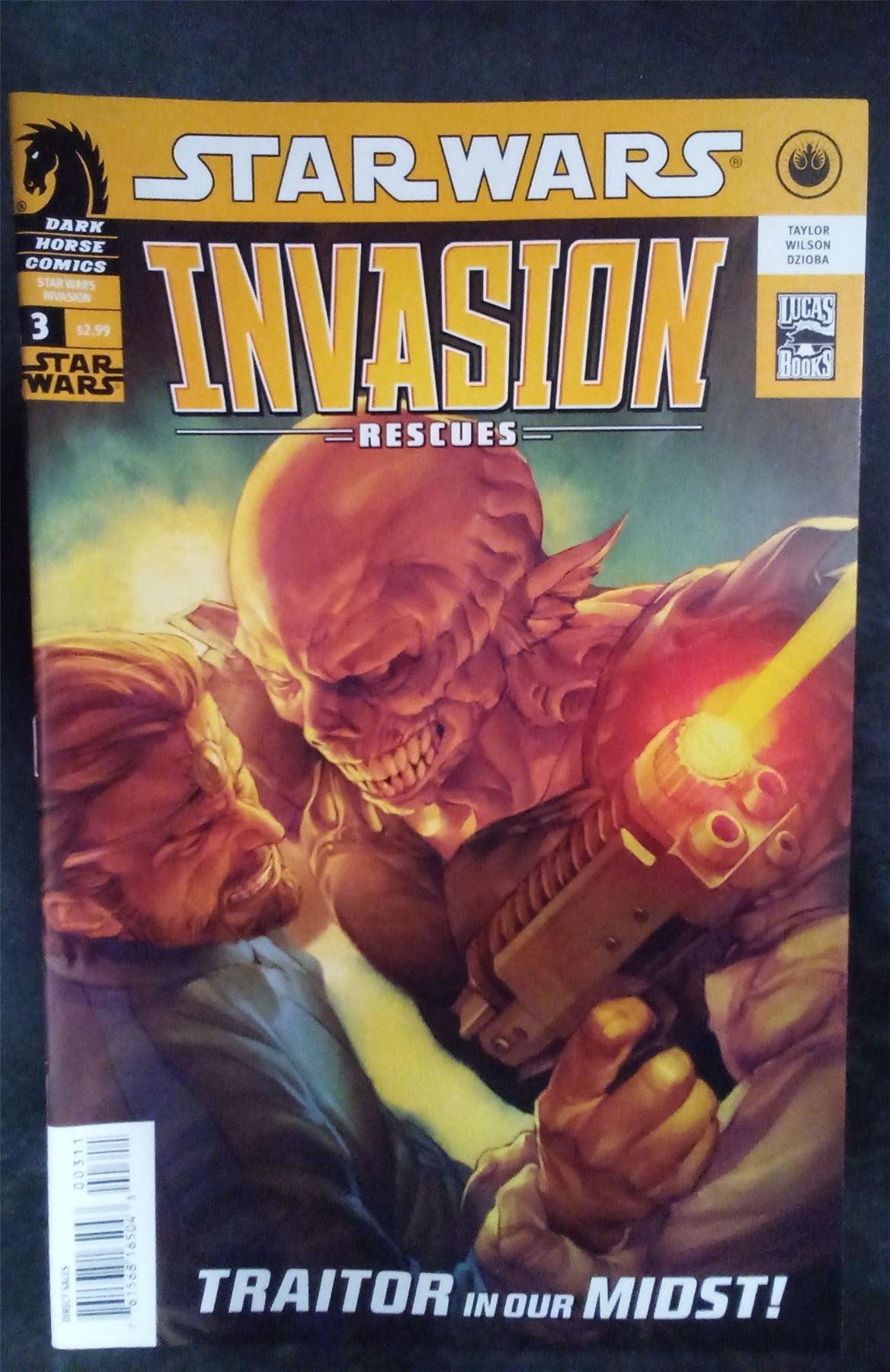 Star Wars: Invasion - Rescues #3 2010 Comic Book