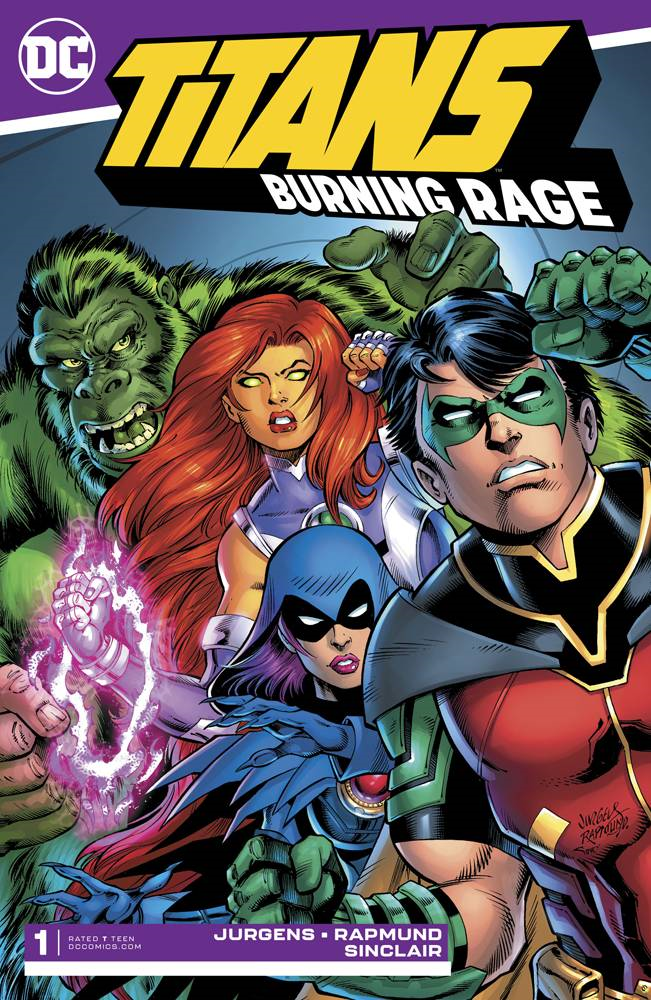 Titans Burning Rage #1 DC Comics Comic Book