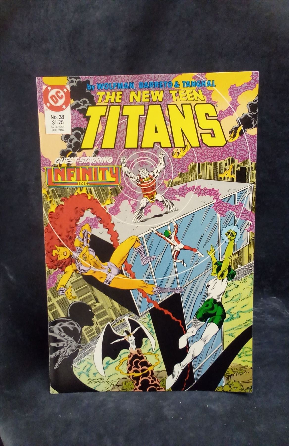 The New Teen Titans #38 1987 DC Comics Comic Book