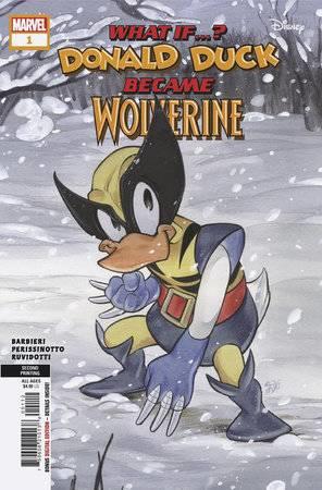 What If Donald Duck Became Wolverine #1 2nd Ptg Momoko Var Marvel Prh Comic Book