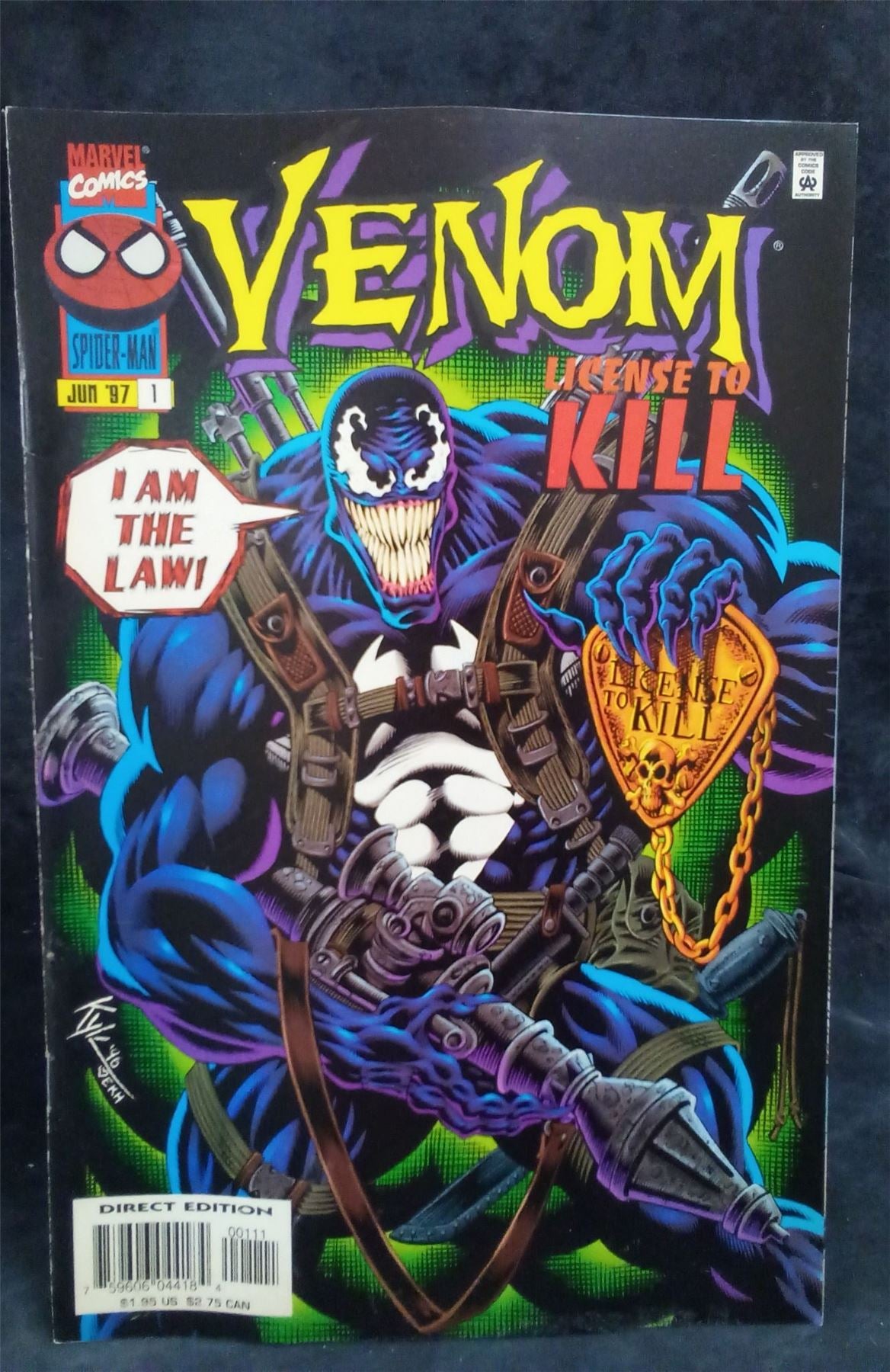 Venom: License to Kill #1 1997 Marvel Comics Comic Book