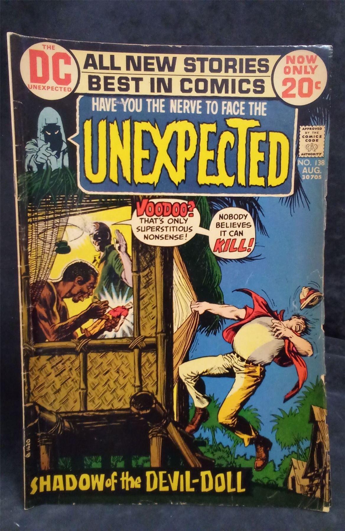 The Unexpected #138 1972 DC Comics Comic Book