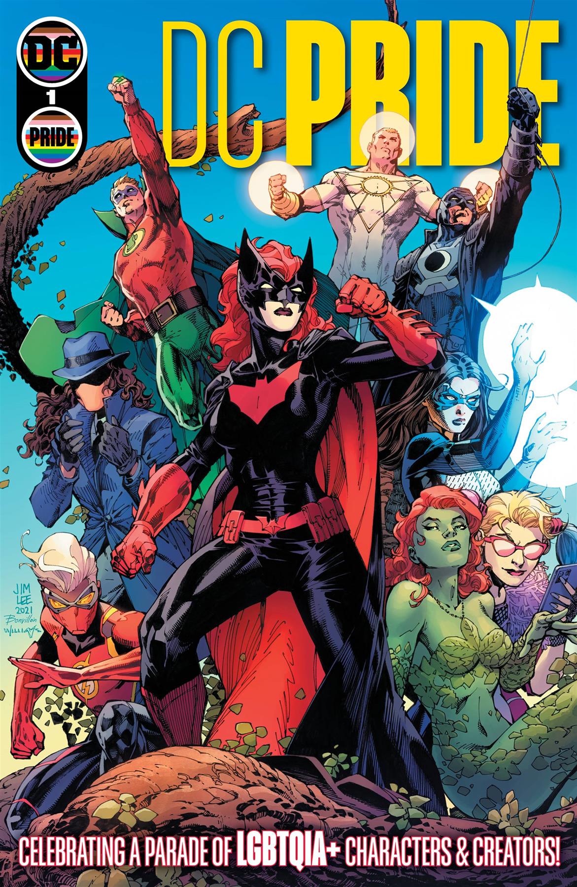 Dc Pride #1 (one Shot) Cvr A Jim Lee Scott Williams Tamra Bonvillain DC Comics Comic Book