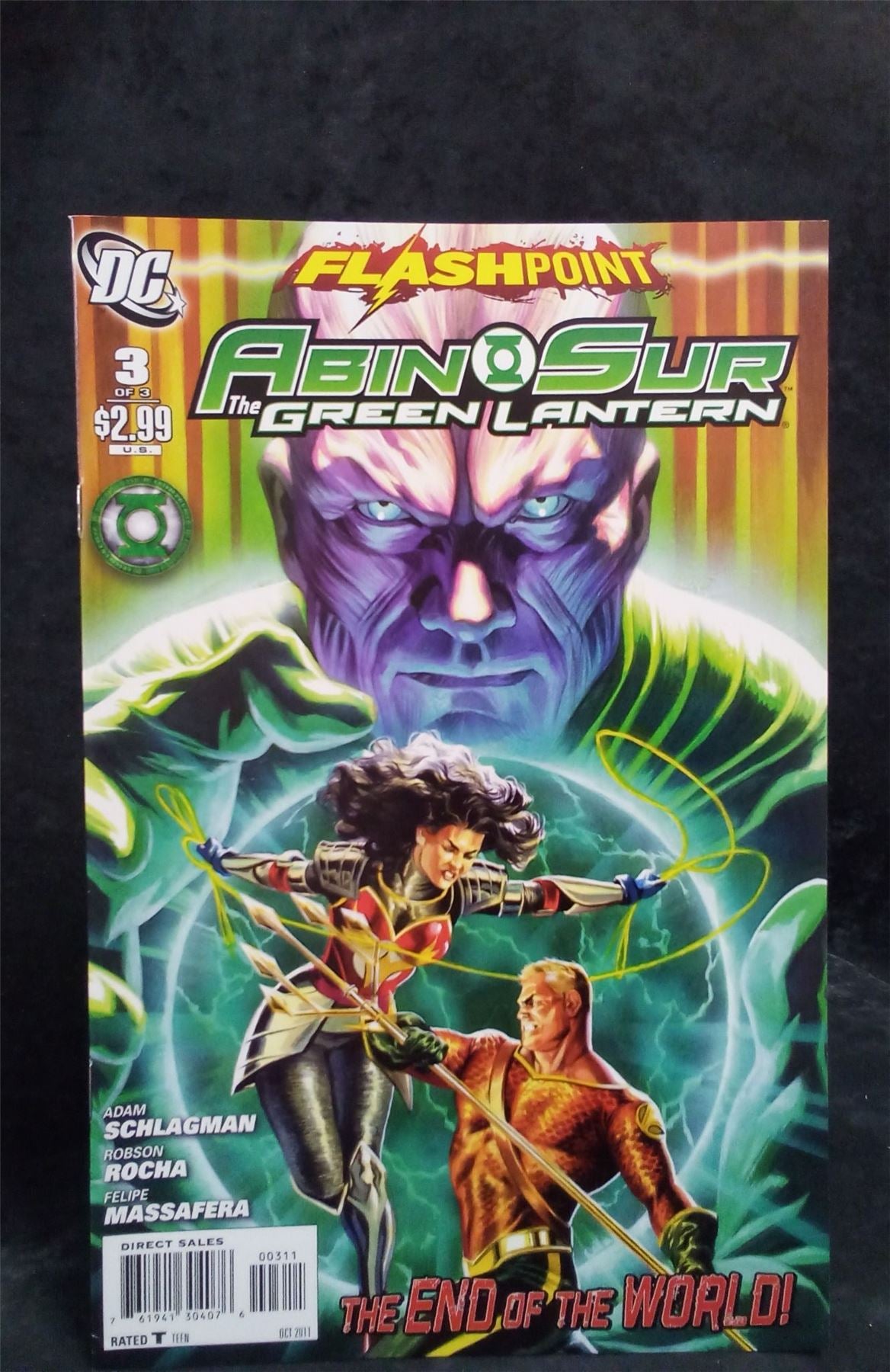 Flashpoint: Abin Sur - The Green Lantern #3 2011 DC Comics Comic Book