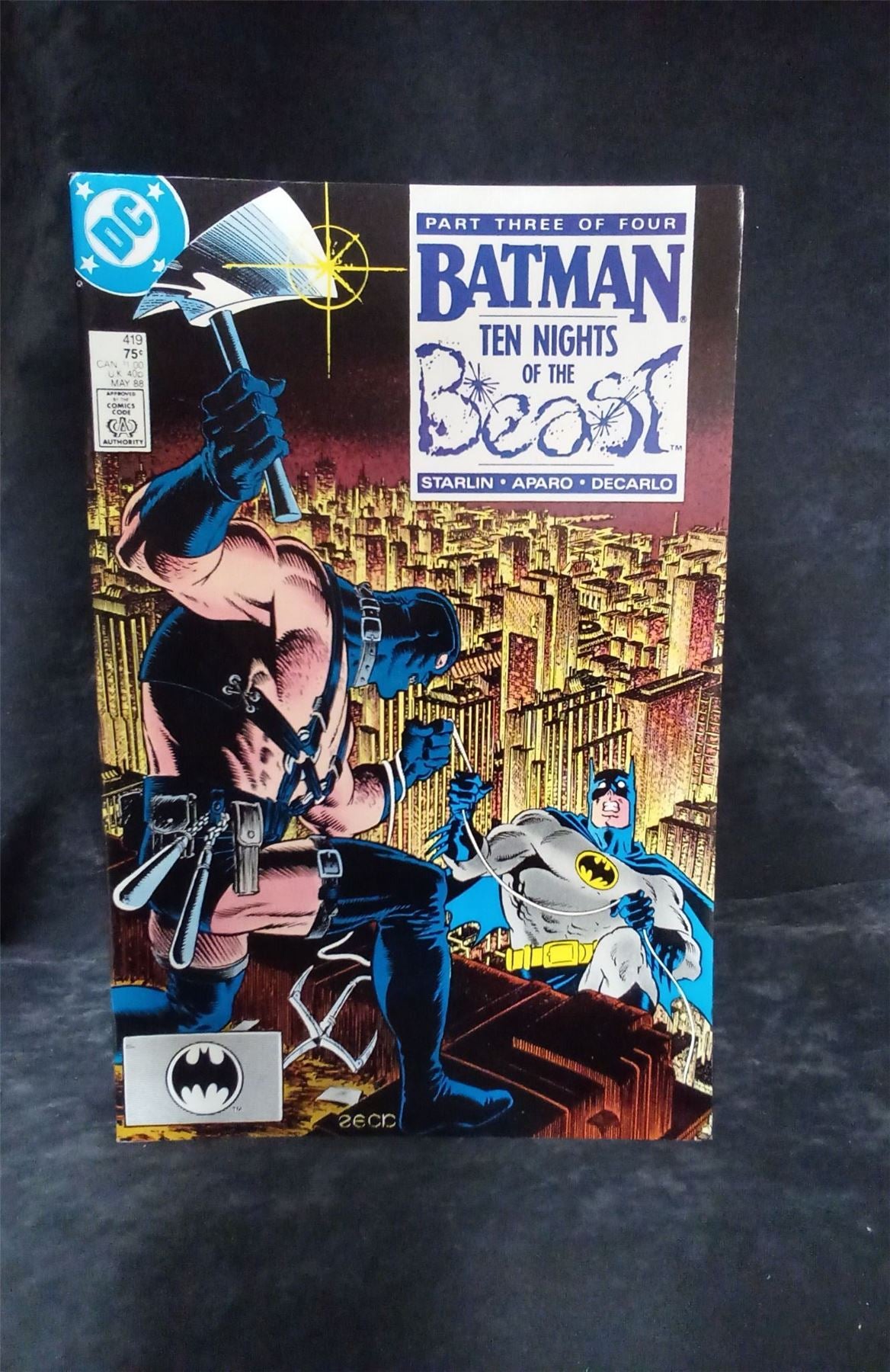 Batman #419 1988 DC Comics Comic Book
