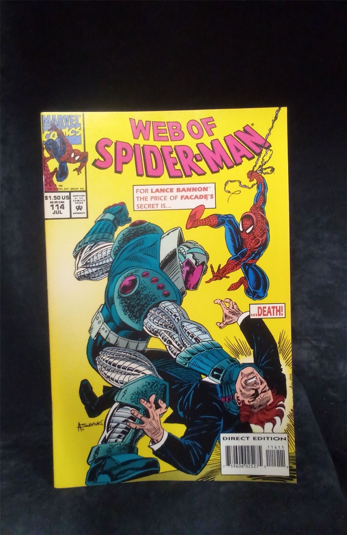 Web of Spider-Man #114 1994 Marvel Comics Comic Book