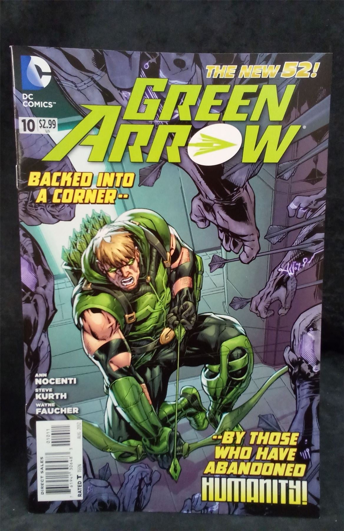 Green Arrow #10 2012 DC Comics Comic Book