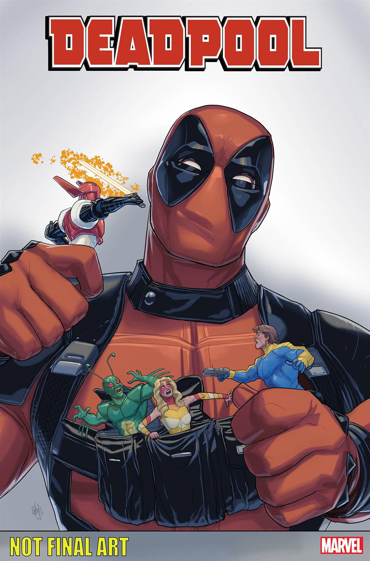 Deadpool #1 Tbd Artist Micronauts Var (Tbd Artist Micronauts Var) Marvel Prh Comic Book 2024