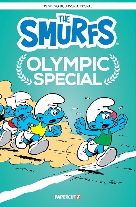 Smurfs Olympic Special (one Shot) Papercutz Comic Book