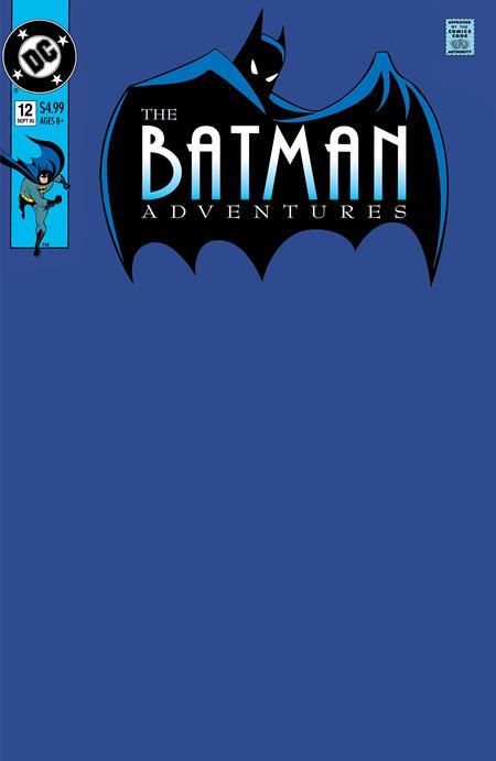 Batman Adventures #12 Facsimile Edition Cvr D Blank Var DC Comics Comic Book
