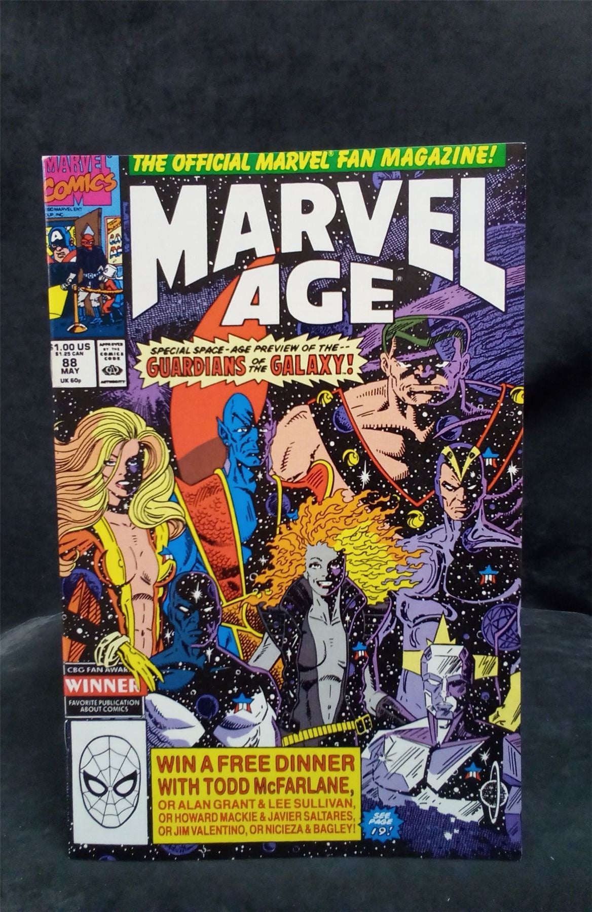 Marvel Age #88 1990 Marvel Comics Comic Book