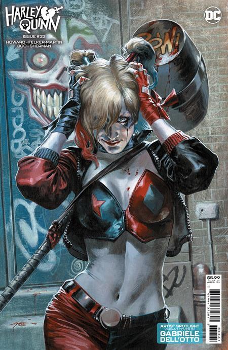 Harley Quinn #33 Cvr C Gabriele Dell Otto Artist Spotlight Card Stock Var DC Comics Comic Book