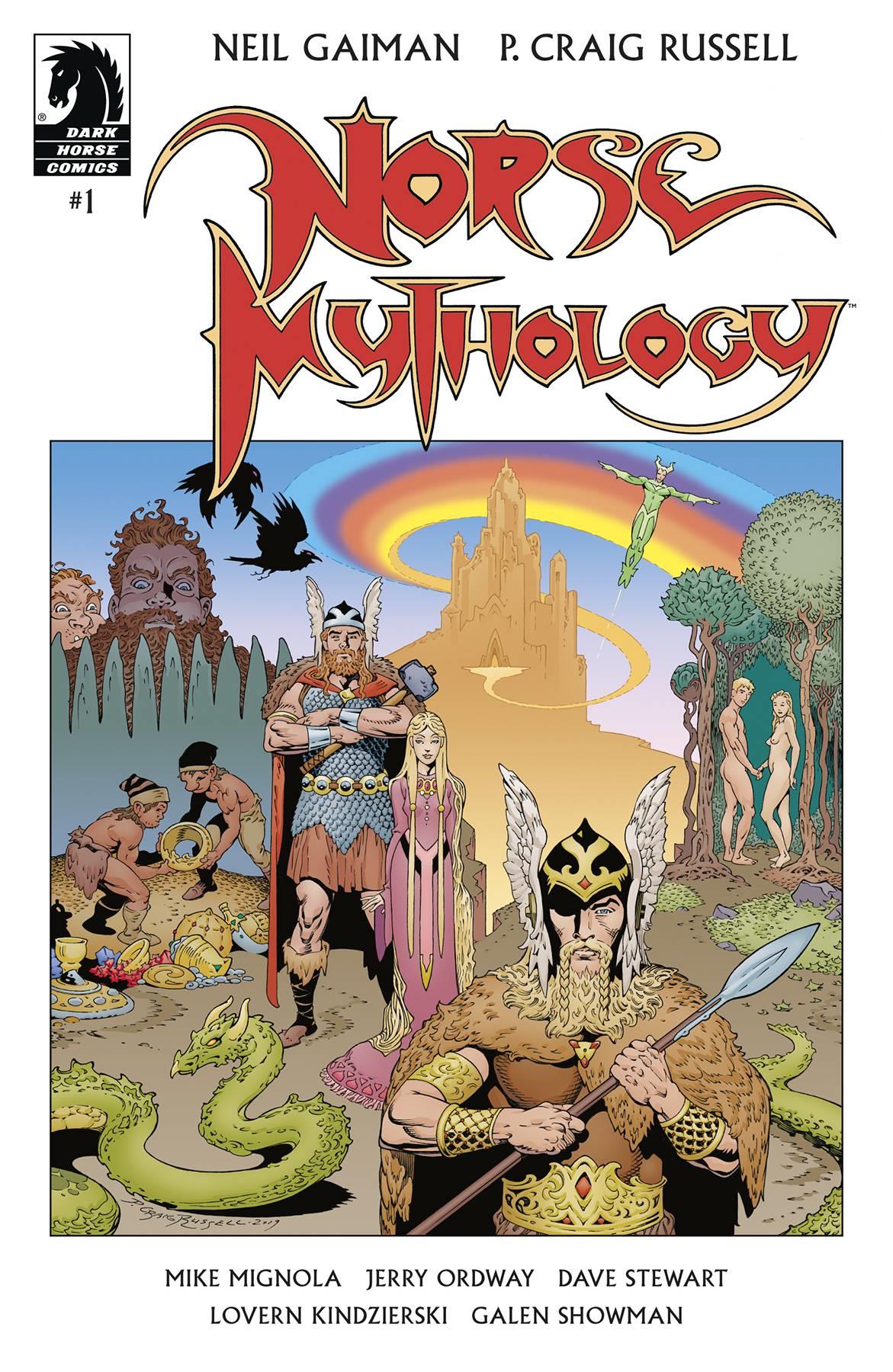 Neil Gaiman Norse Mythology #1 Cvr A Russell (Cvr A Russell) Dark Horse Comics Comic Book 2020