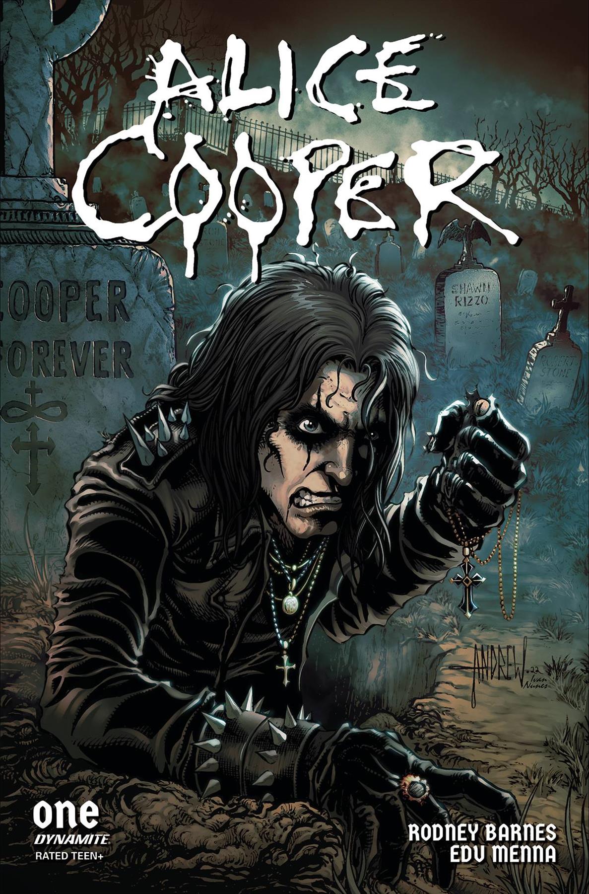 Alice Cooper #1 (of 5) Cvr B Mangum Dynamite Comic Book
