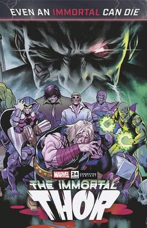 Immortal Thor #24 Martin Coccolo Death Of Immortal Thor Var Martin Coccolo Death Of Immortal Thor Var Marvel Prh Comic Book 2025