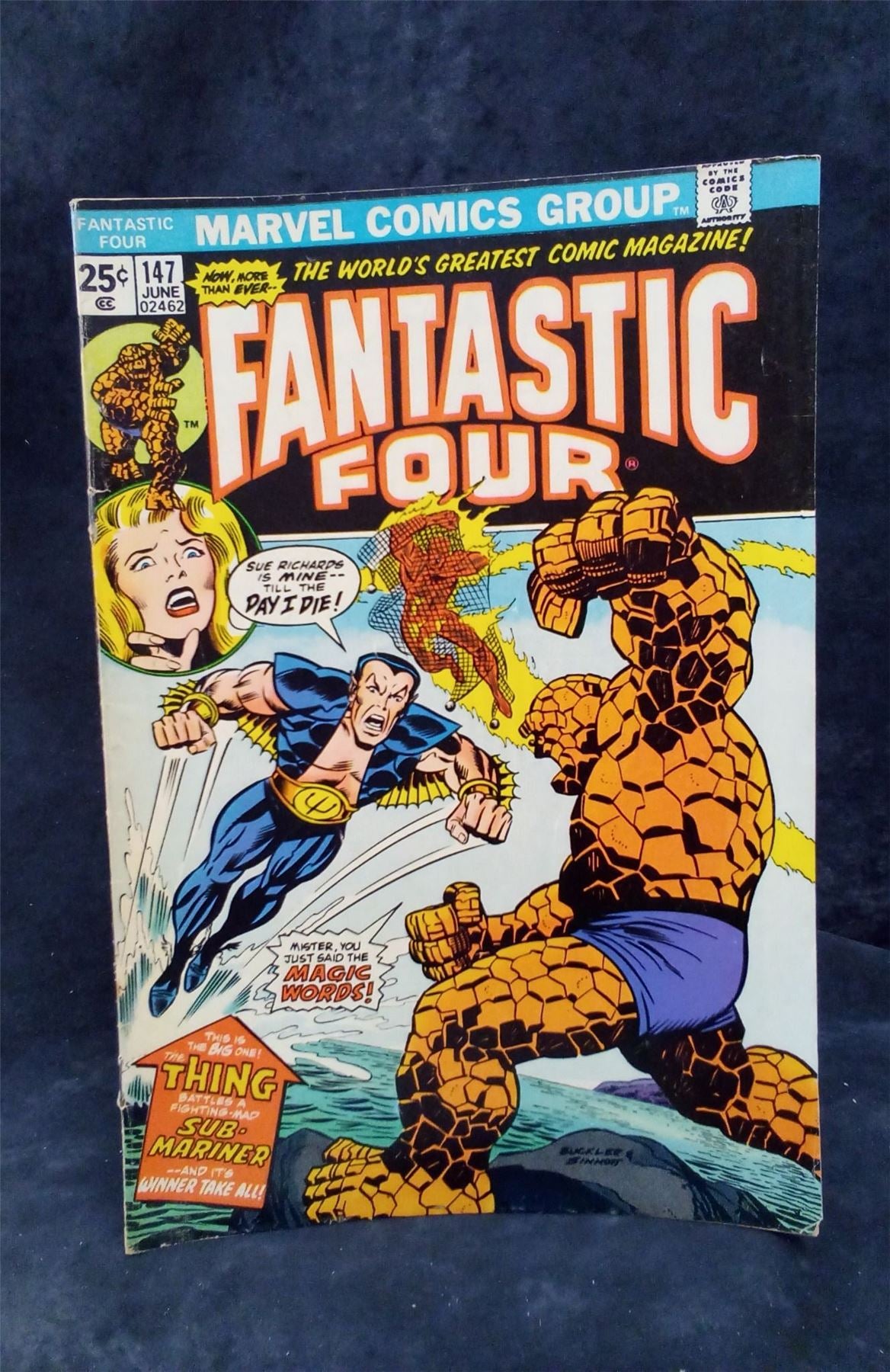 Fantastic Four #147 1974 Marvel Comics Comic Book