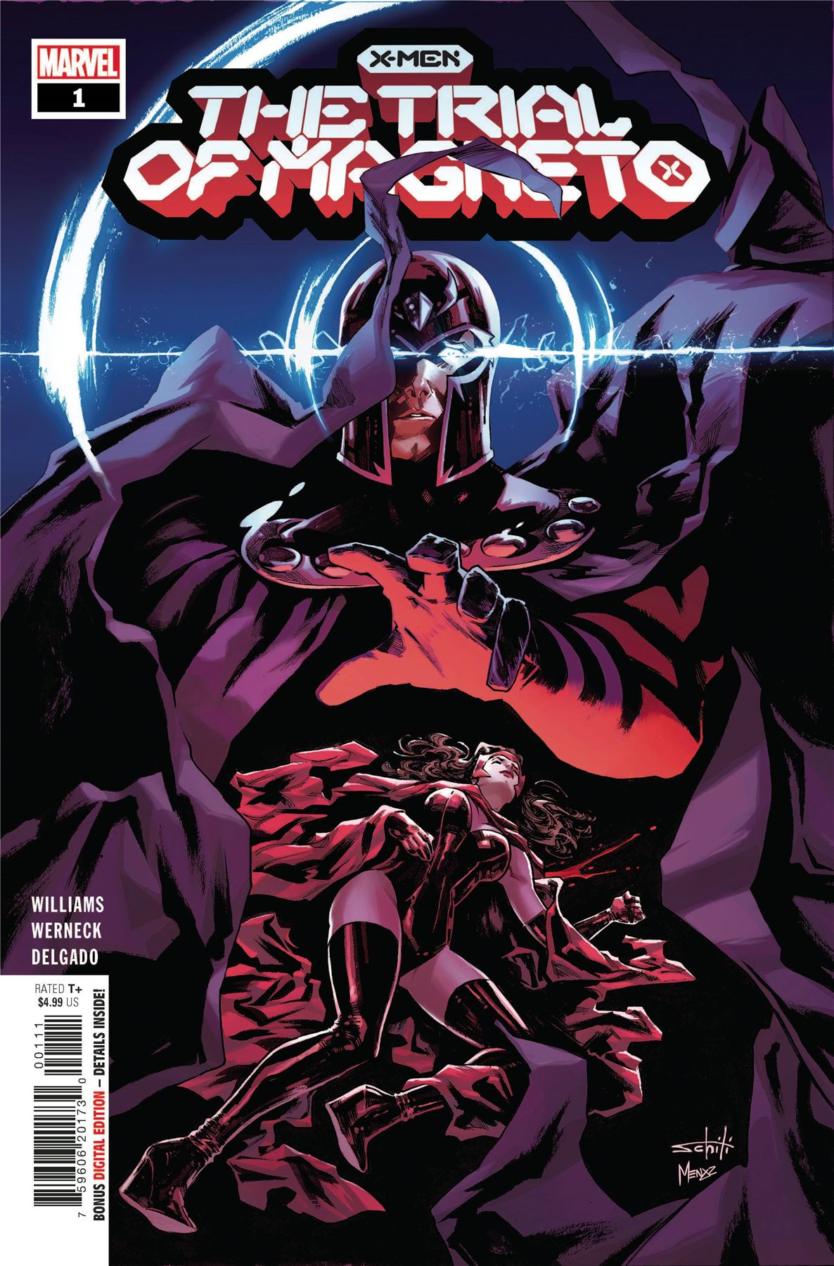 X-men Trial Of Magneto #1 (of 5) Marvel Comics Comic Book