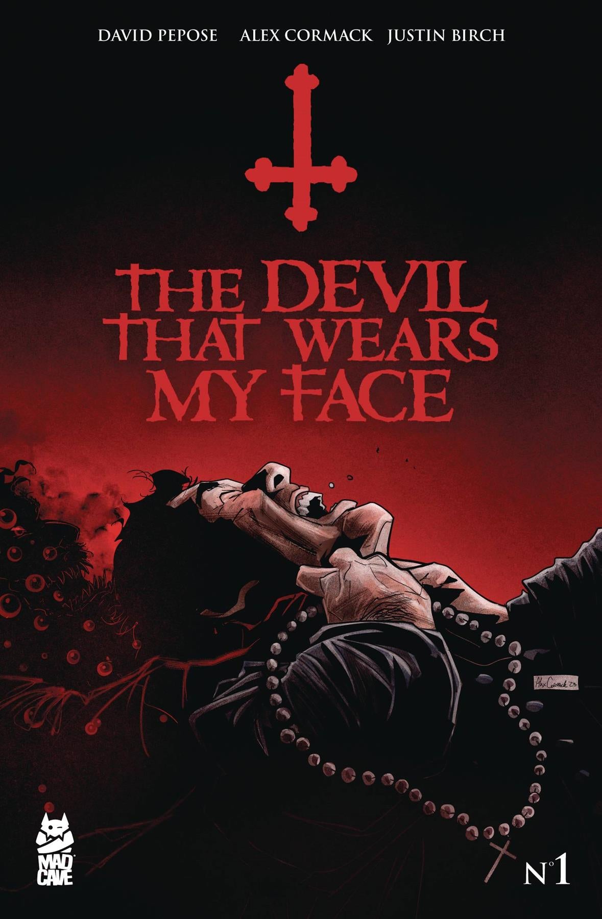 Devil That Wears My Face #1 Cvr A Alex Cormack Mad Cave Studios Comic Book