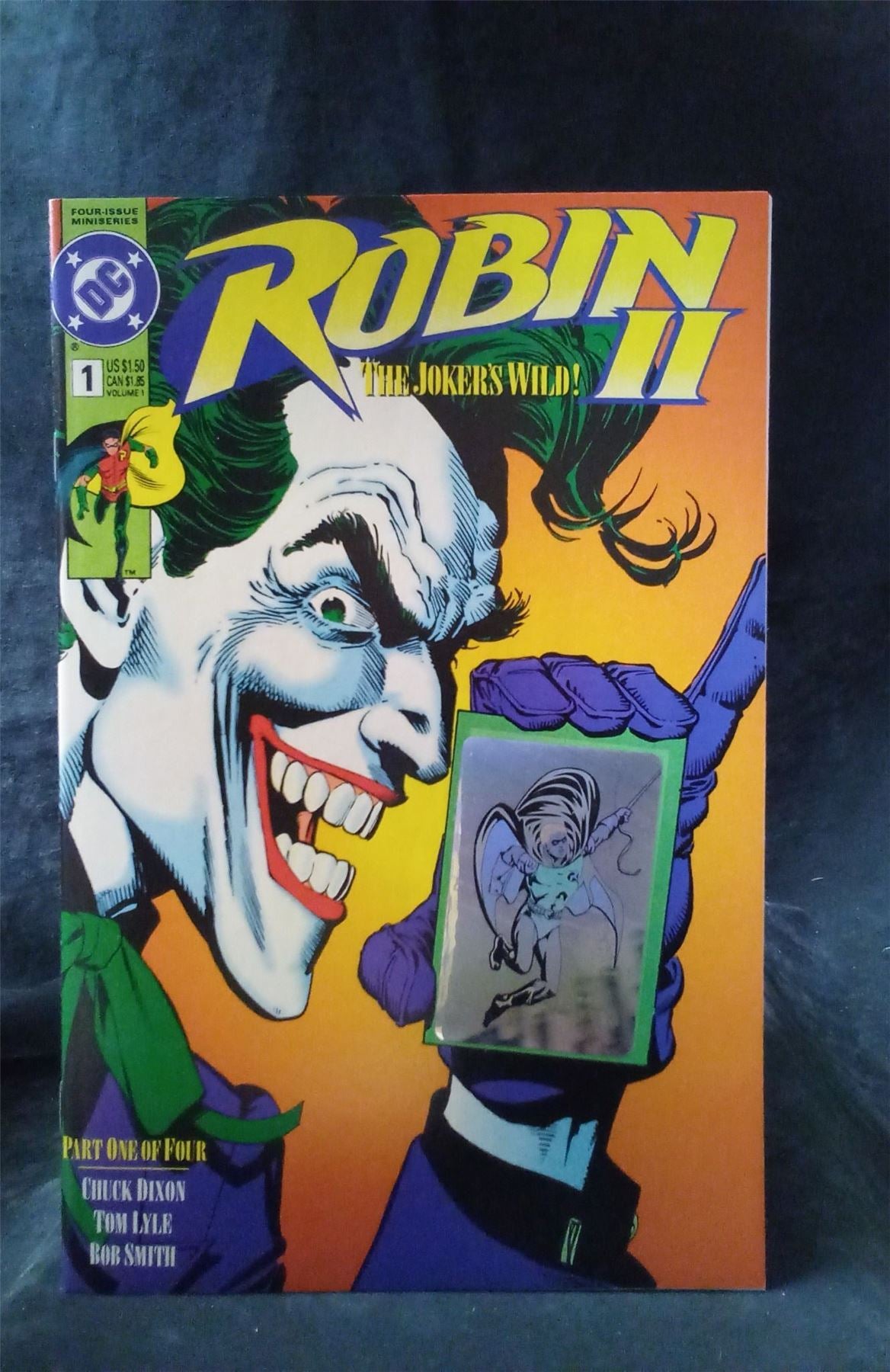 Robin II: The Joker's Wild! #1 Joker Close-Up Cover 1991 DC Comics Comic Book