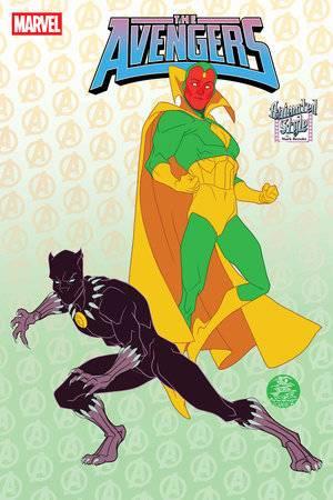 Avengers #23 Mark Brooks Animated-style Var Mark Brooks Animated-style Var Marvel Prh Comic Book 2025