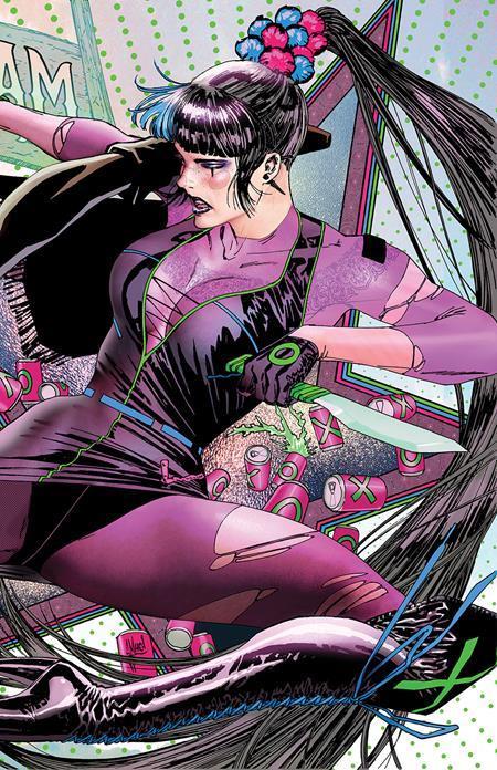 Gotham City Sirens #4 (of 4) Cvr E Guillem March Connecting Prismatic Gloss Var DC Comics Comic Book