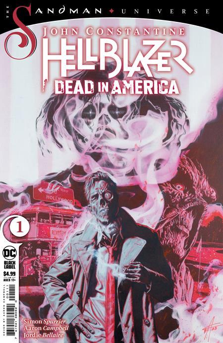 John Constantine Hellblazer Dead In America #1 (of 8) Cvr A Aaron Campbell (mr) DC Comics Comic Book