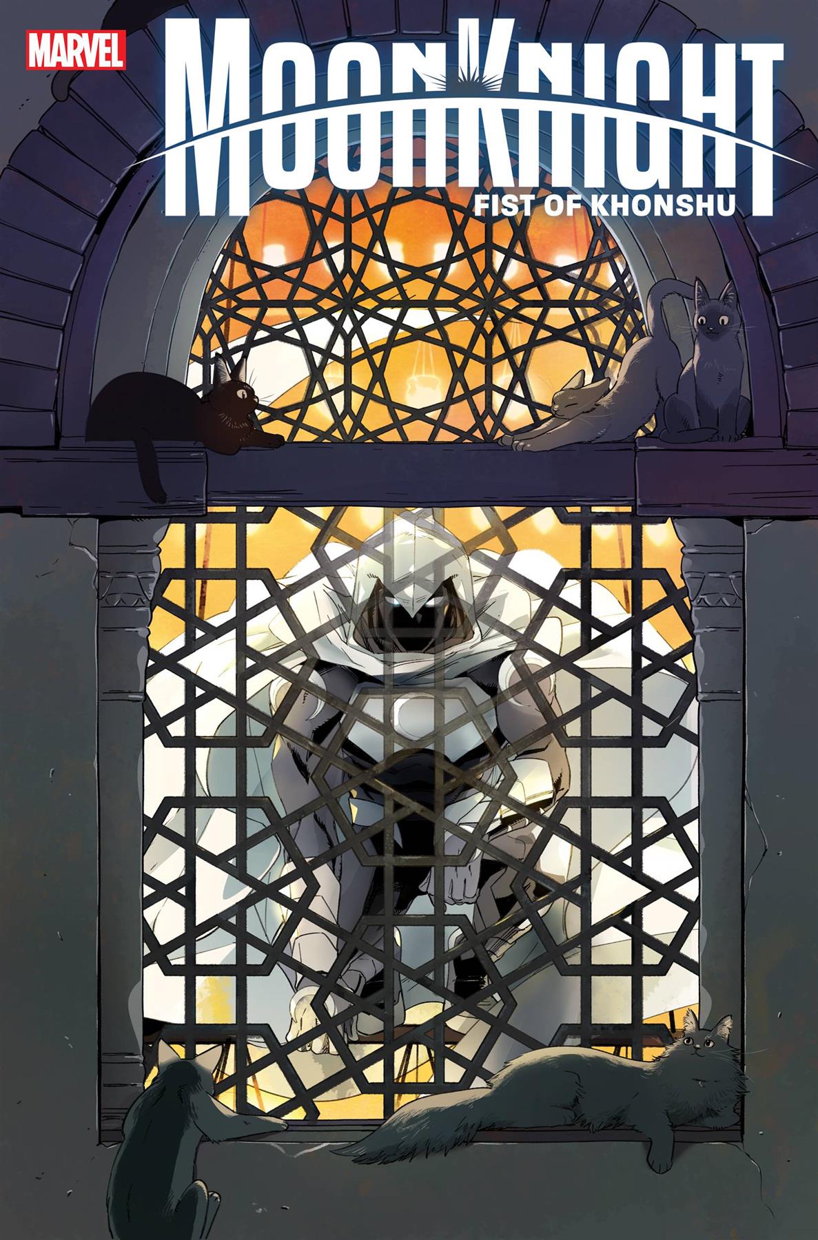 Moon Knight Fist Of Khonshu #2 Nao Fuji Windowshades Var Nao Fuji Windowshades Var Marvel Prh Comic Book 2024