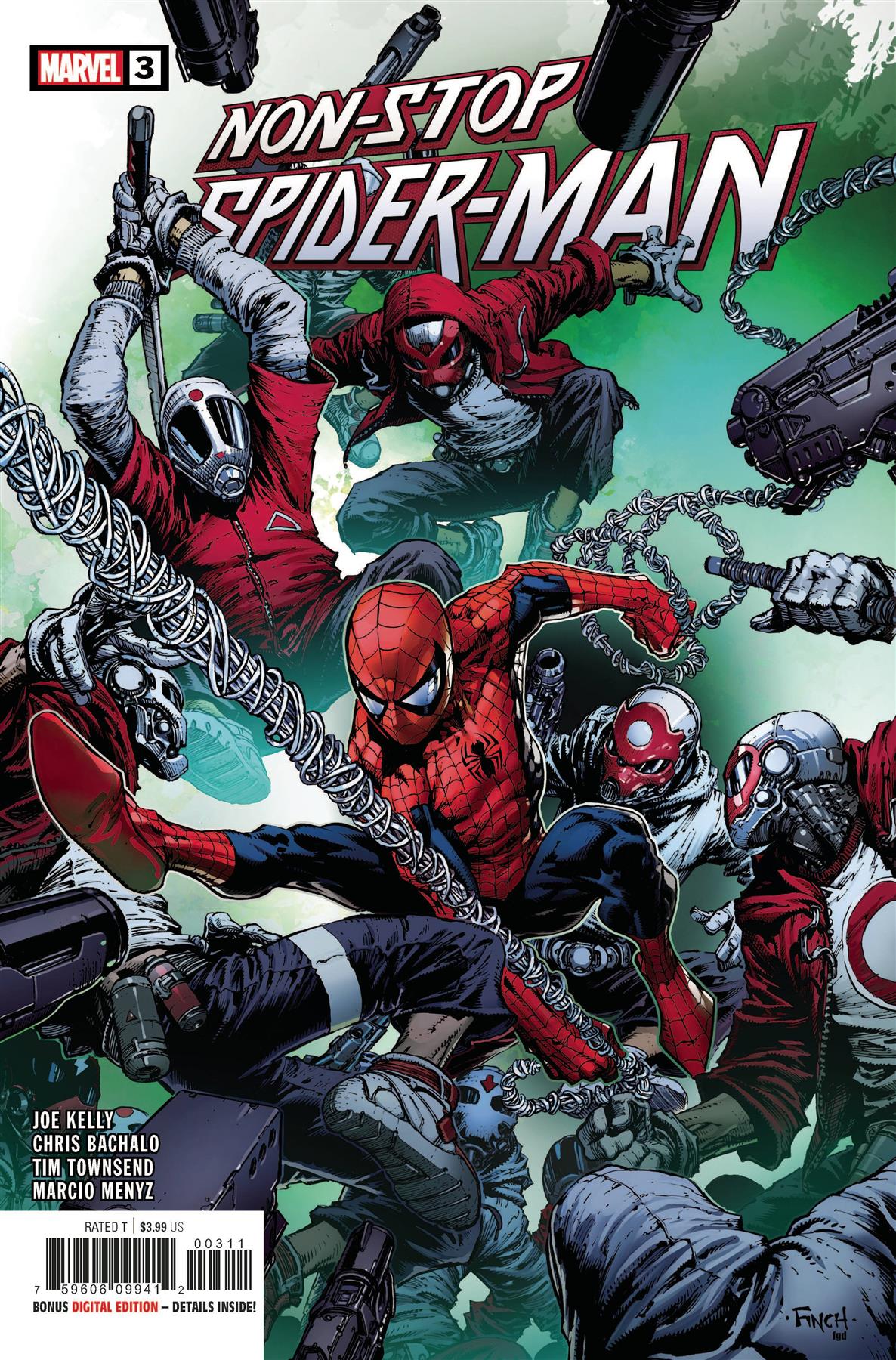 Non-stop Spider-man #3 () Marvel Comics Comic Book 2021