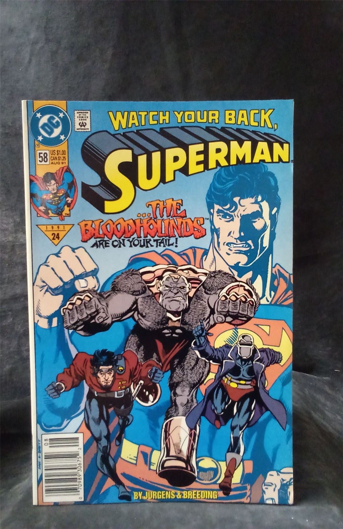 Superman #58 1991 DC Comics Comic Book