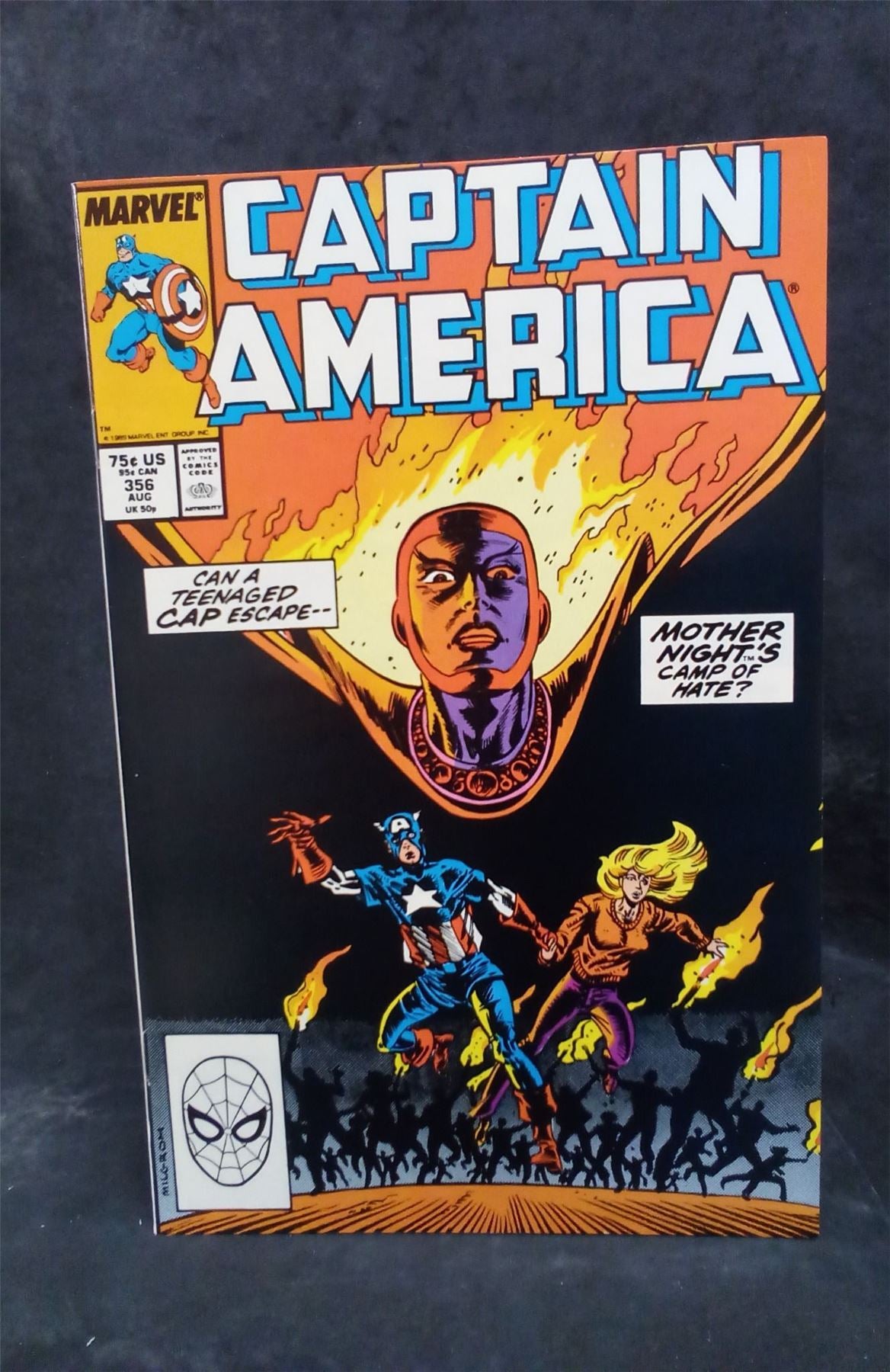 Captain America #356 1989 Marvel Comics Comic Book