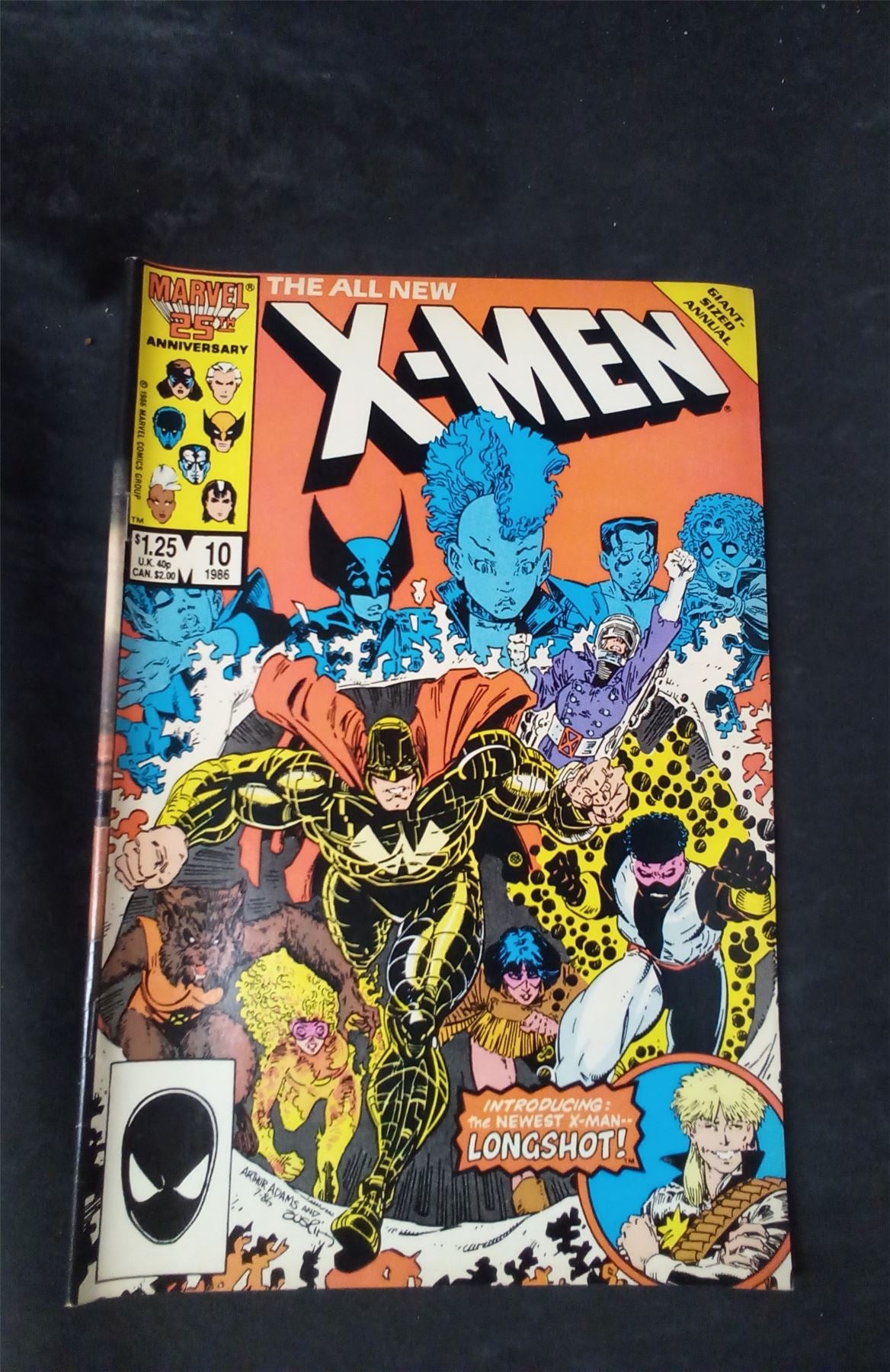 X-Men Annual #10 Direct Edition 1986 marvel Comic Book