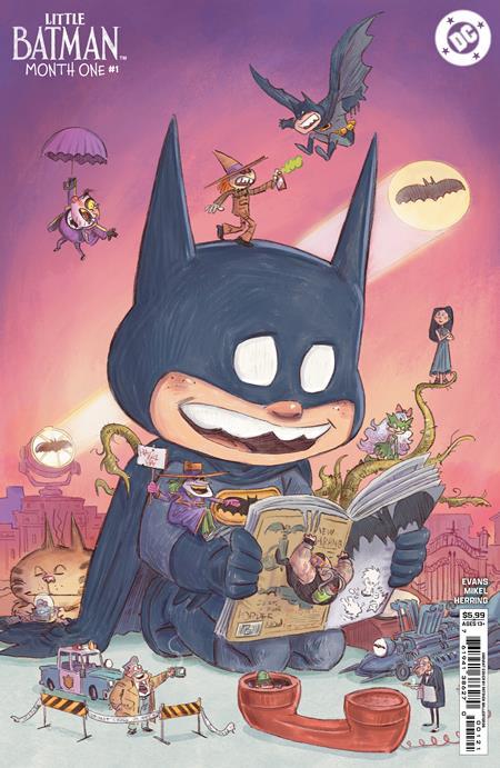 Little Batman Month One #1 (of 4) Cvr B Patrick Ballesteros Card Stock Var DC Comics Comic Book