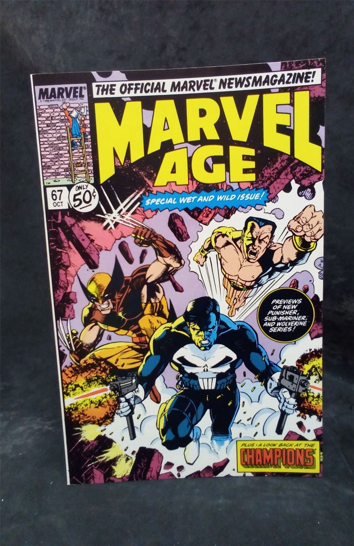 Marvel Age #67 1988 Marvel Comics Comic Book