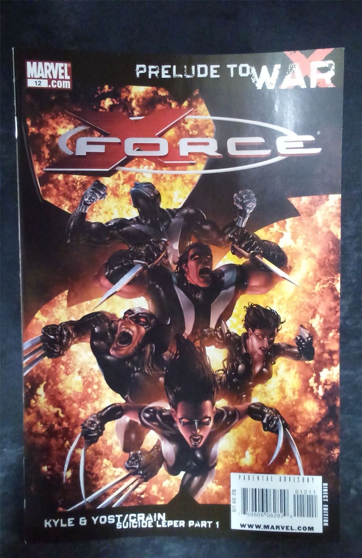 X-Force #12 2009 Marvel Comics Comic Book