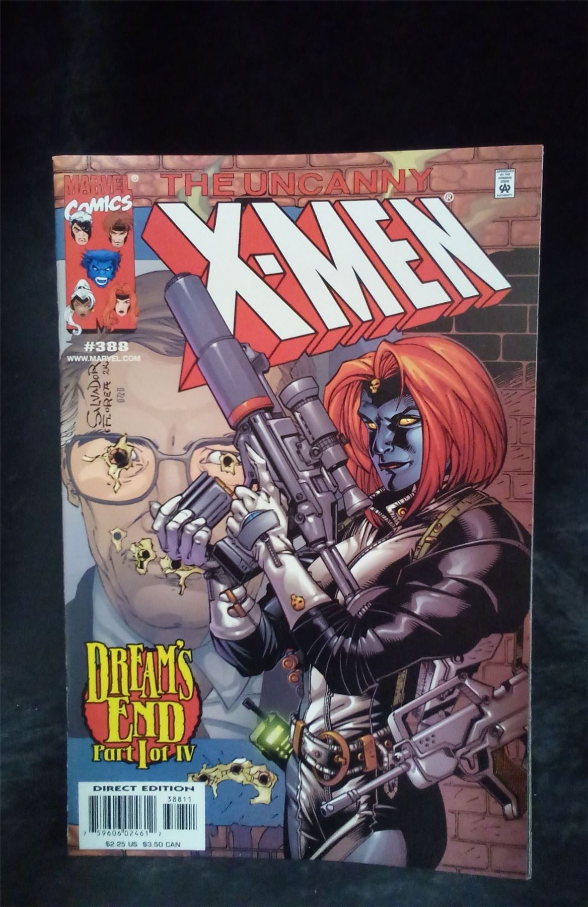 The Uncanny X-Men #388 2000 Marvel Comics Comic Book