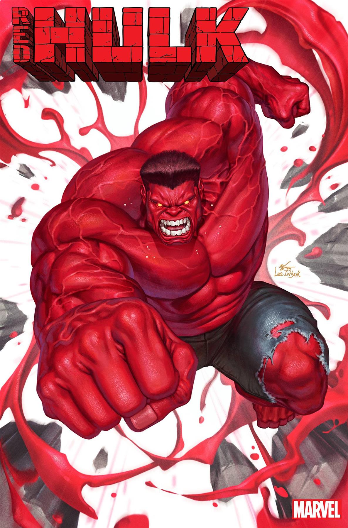 Red Hulk #1 (25 Copy Incv Inhyuk Lee Var) Marvel Prh Comic Book 2025