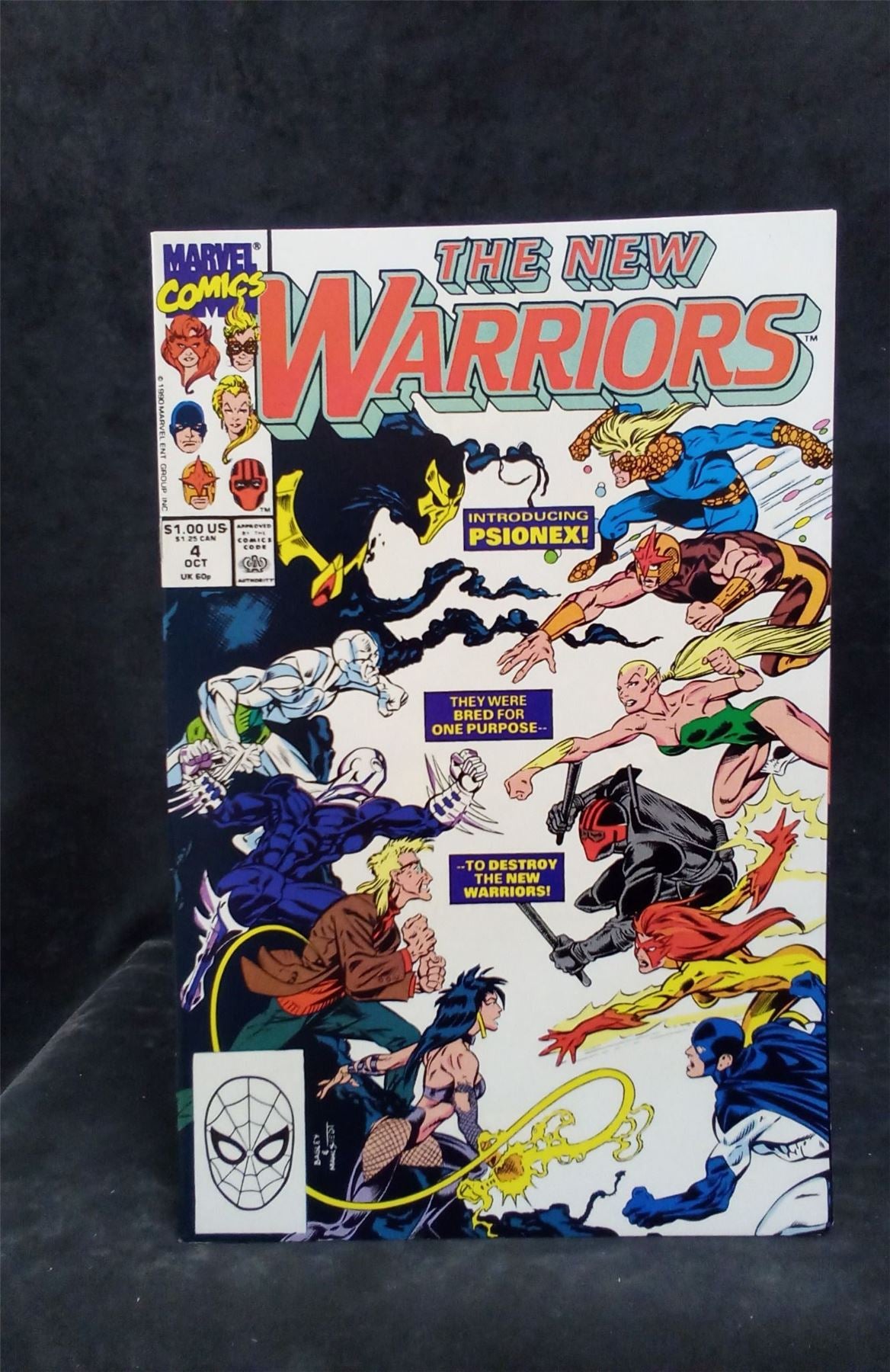 The New Warriors #4 1990 Marvel Comics Comic Book