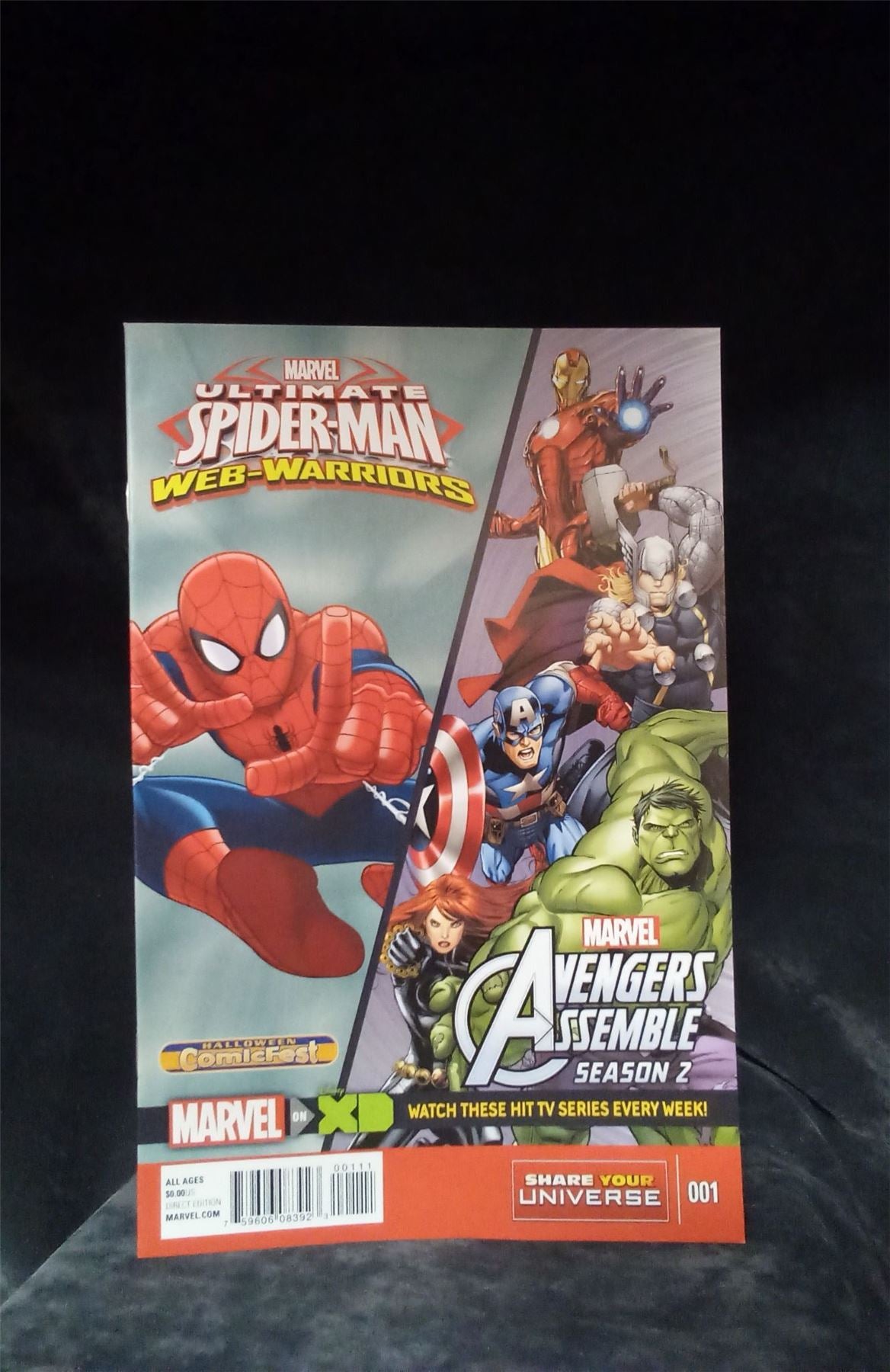 Marvel Ultimate Spider-Man: Web Warriors/Avengers Assemble S2: ComicFest 2015 Marvel Comics Comic Book