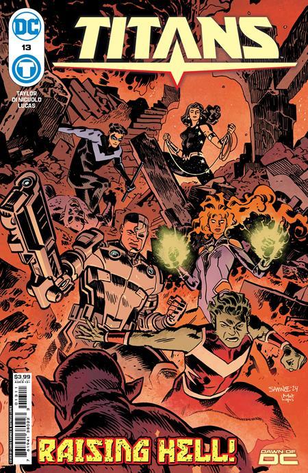 Titans #13 Cvr A Chris Samnee DC Comics Comic Book