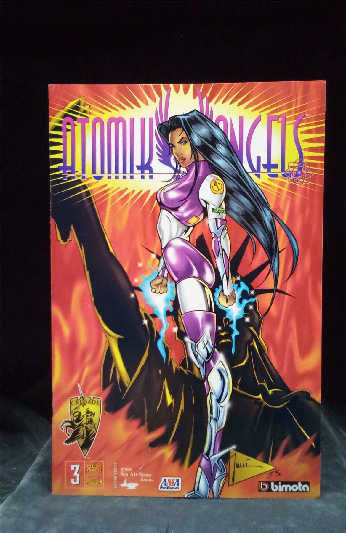 Atomik Angels #3 1996 Comic Book