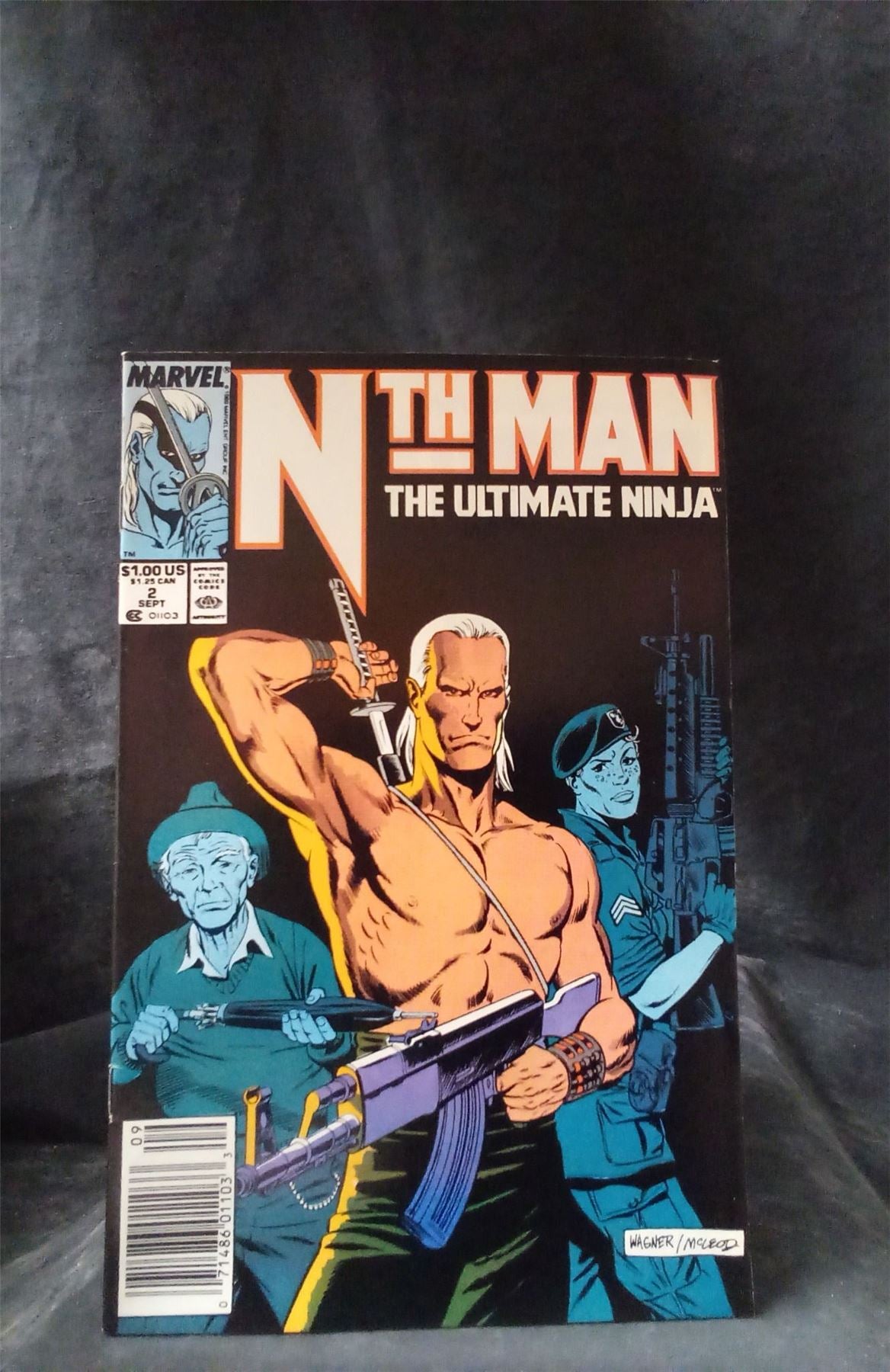 Nth Man the Ultimate Ninja #2 1989 Marvel Comics Comic Book