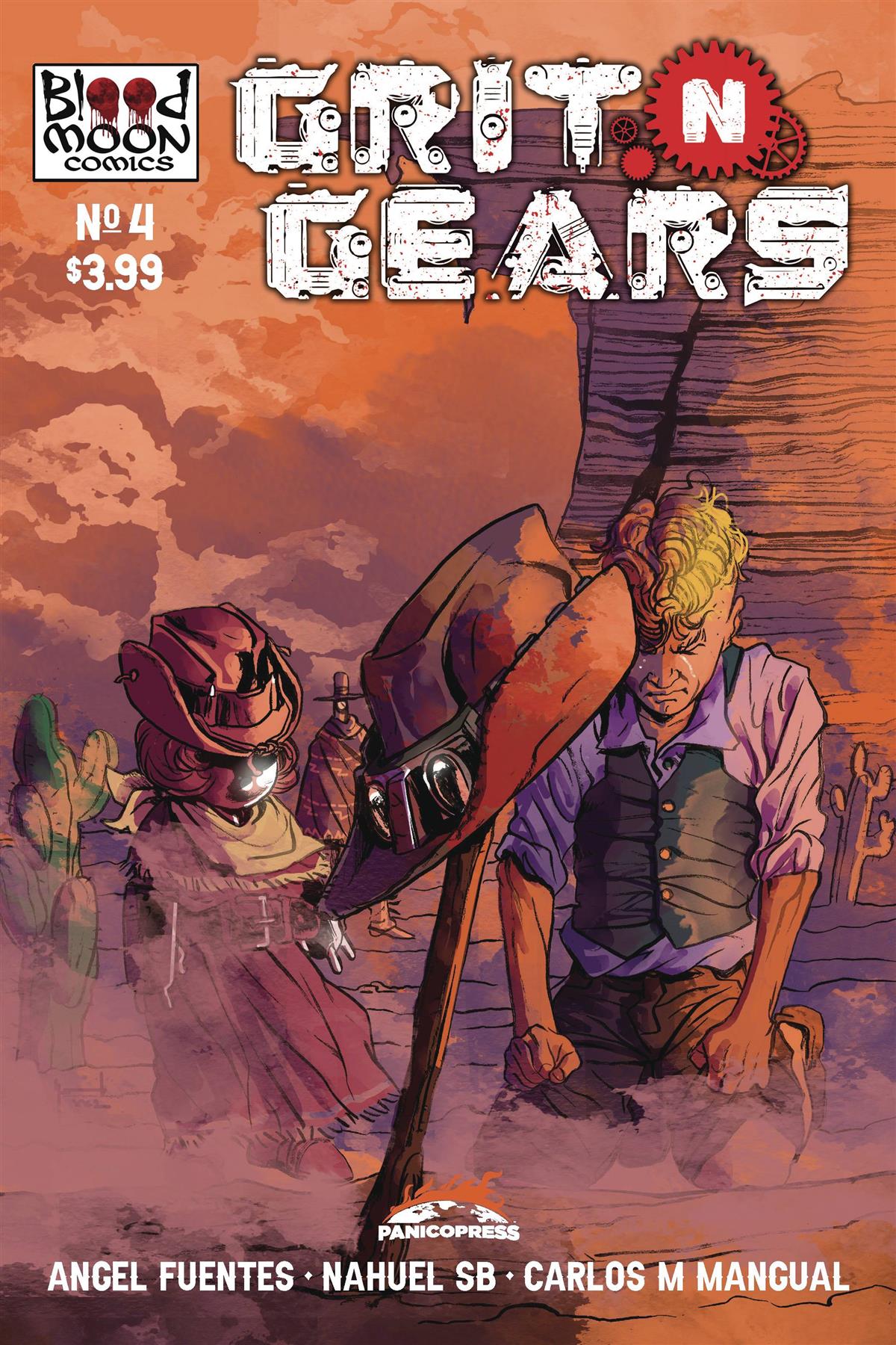 Grit N Gears #4 (Cvr A Nahuel Sb) Blood Moon Comics Llc Comic Book 2023