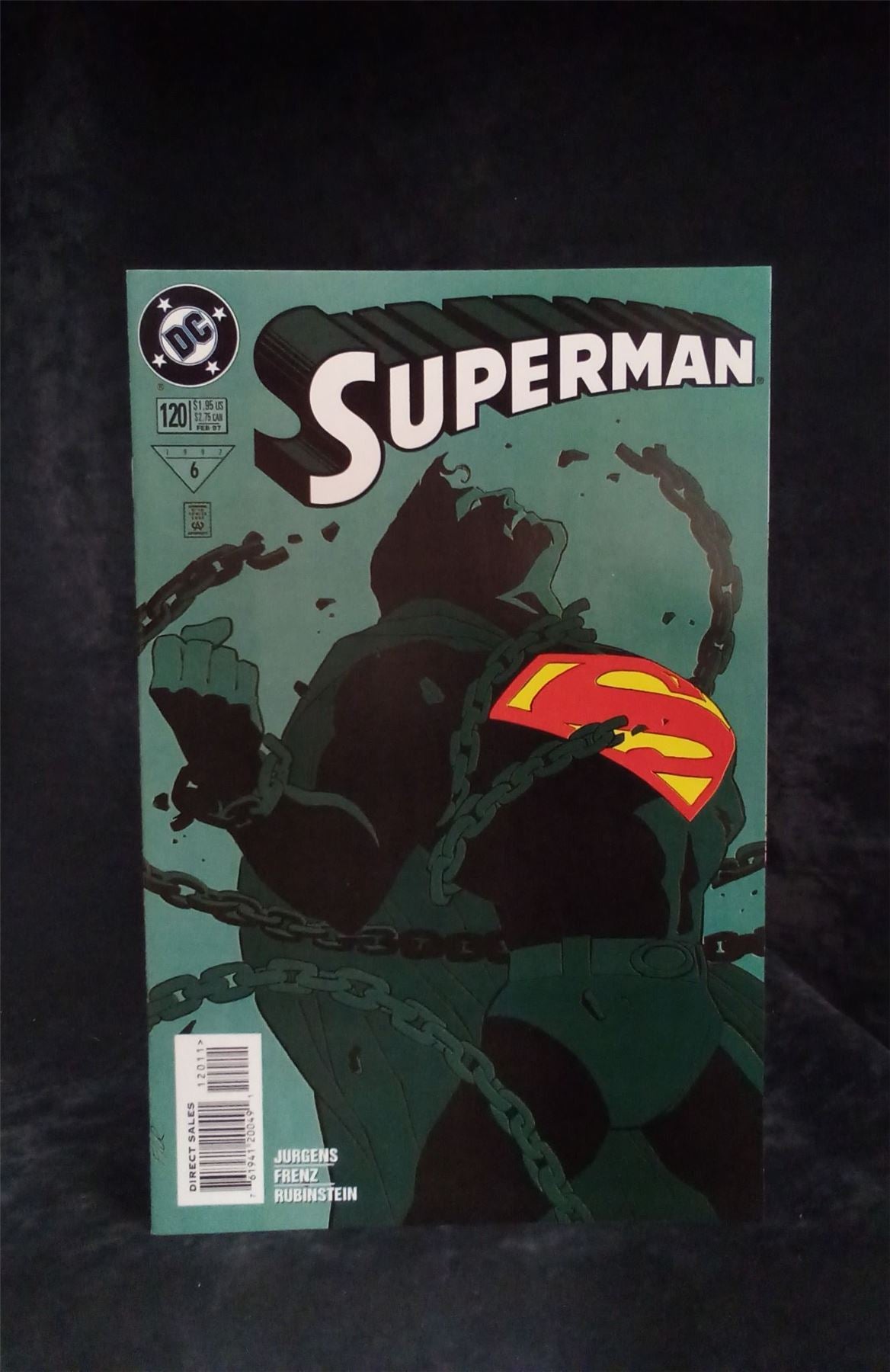 Superman #120 Direct Edition 1997 DC Comics Comic Book