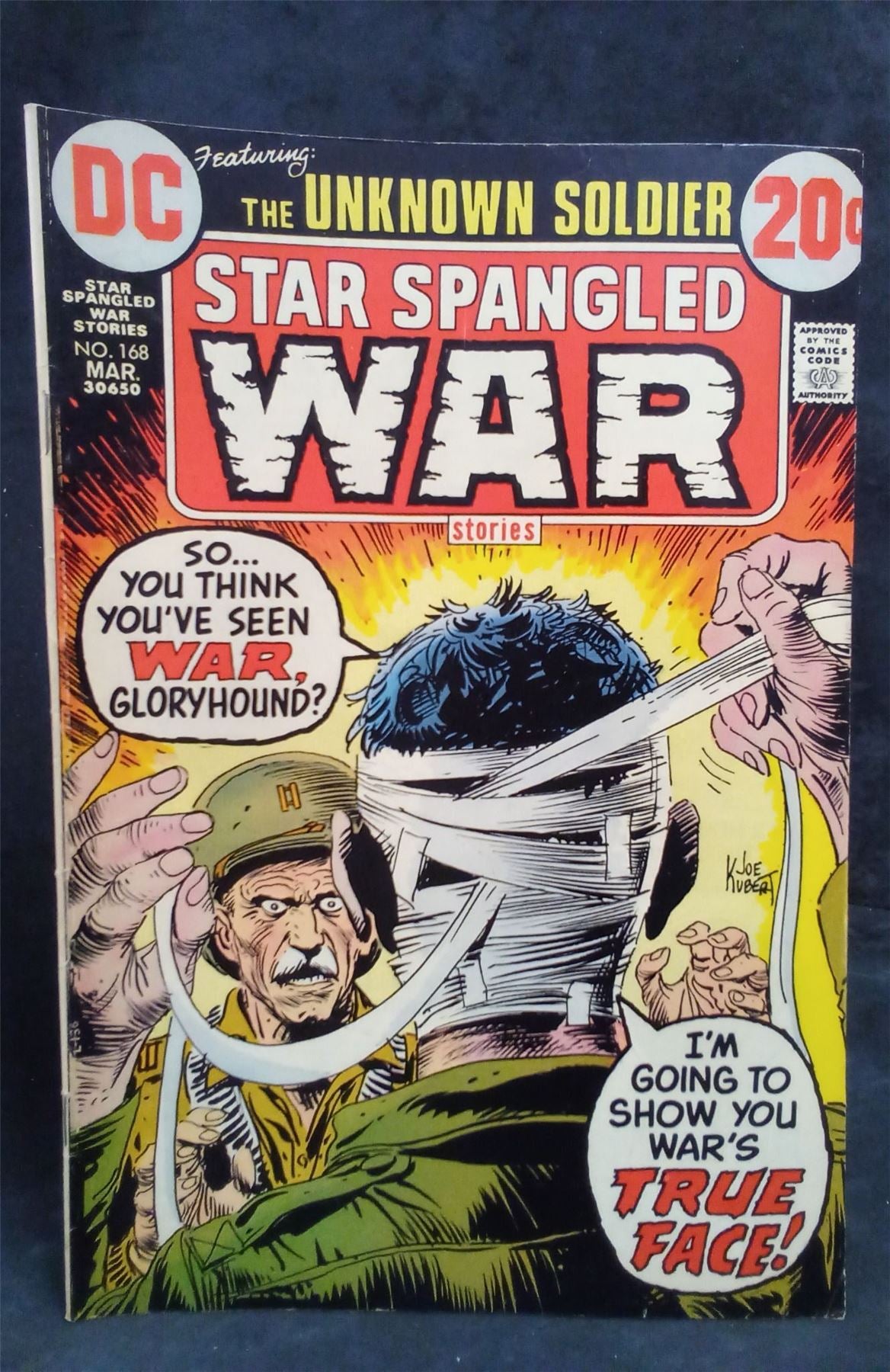 Star Spangled War Stories #168 1973 DC Comics Comic Book