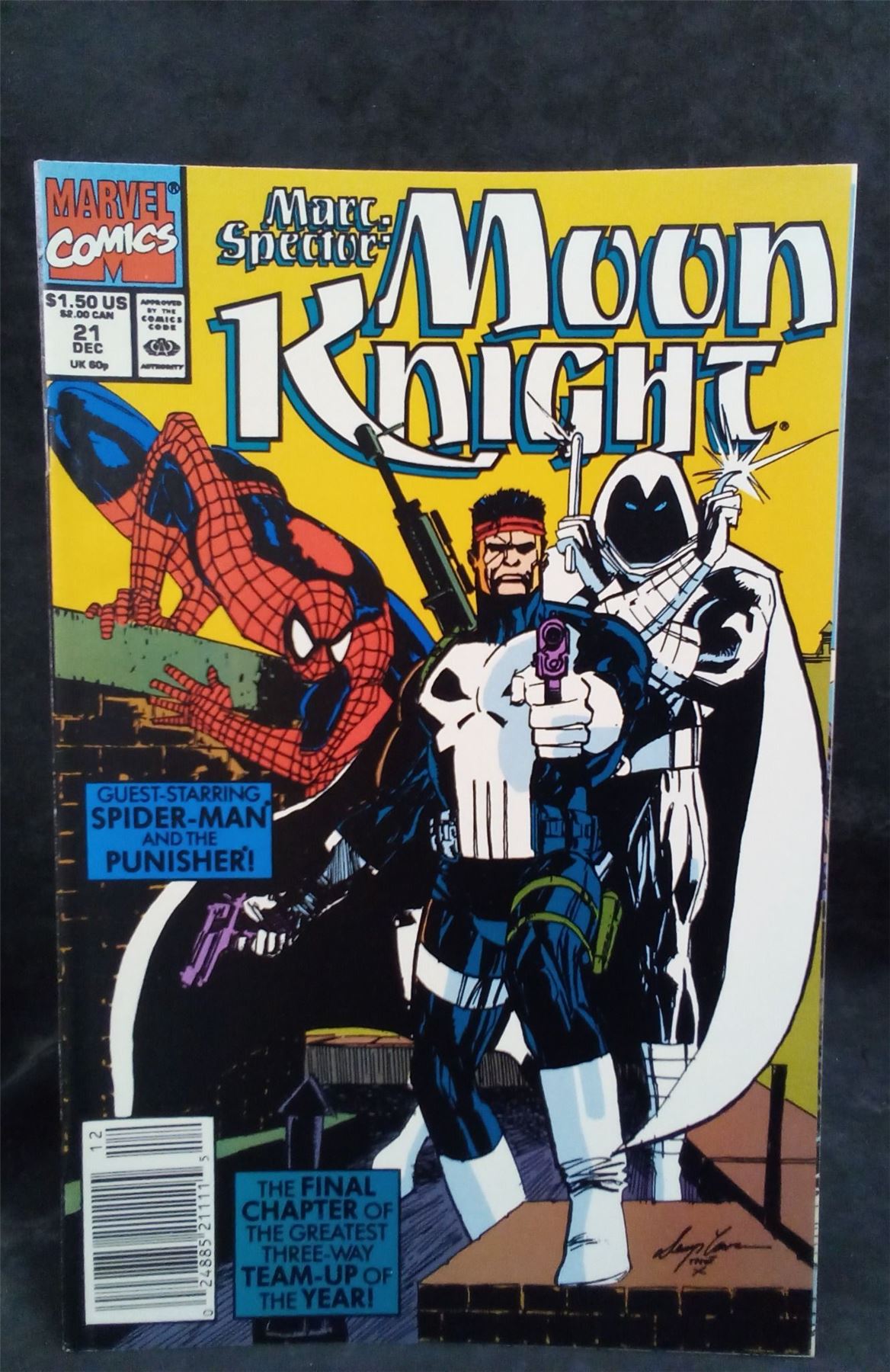 Marc Spector: Moon Knight #21 1990 Marvel Comics Comic Book