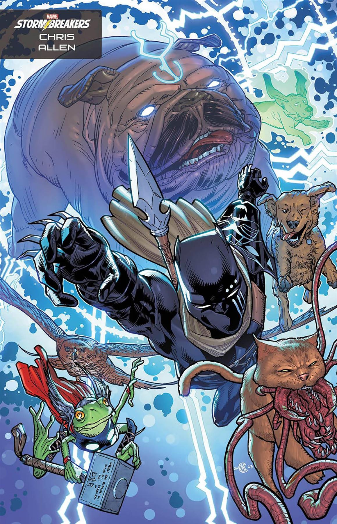 Black Panther #3 Chris Allen Stormbeakers Var (Chris Allen Stormbeakers Var) Marvel Prh Comic Book 2023