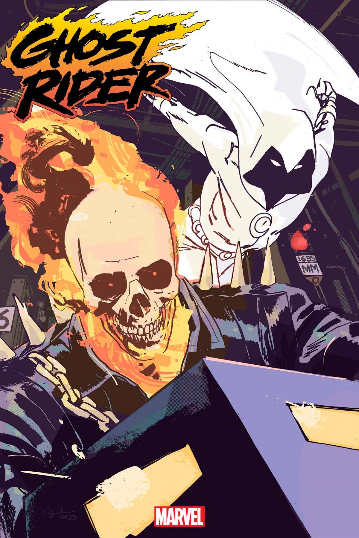 Ghost Rider #20 Paul Azaceta Knights End Var (Paul Azaceta Knights End Var) Marvel Prh Comic Book 2023